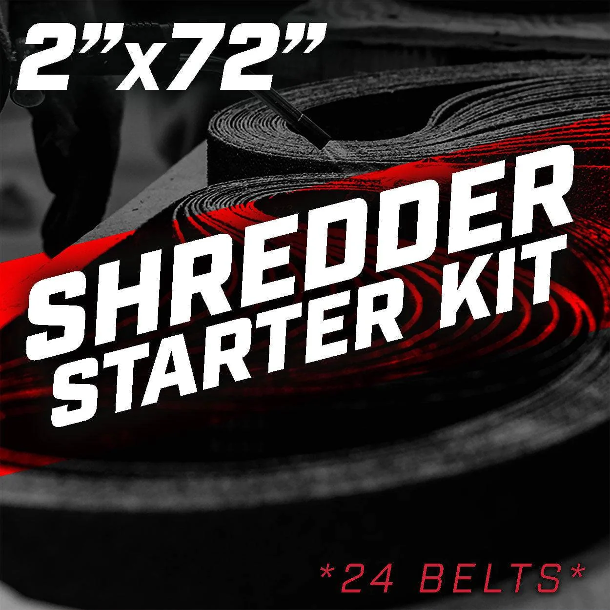 2" x 72" Shredder Belt Starter Kit - Image 2