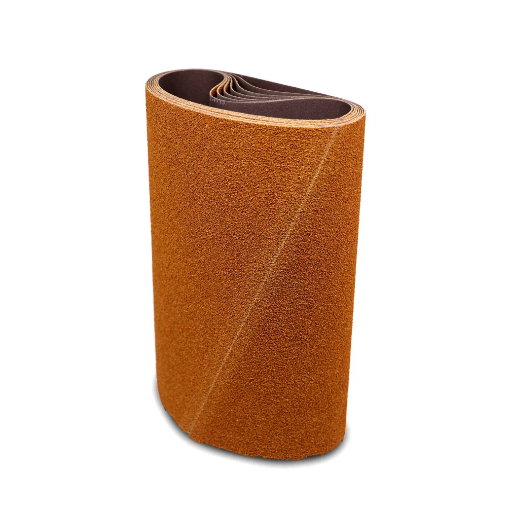 4" x 106" Cork Sanding Belt, 6 PACK | For Premium Glass Fabrication Finishing
