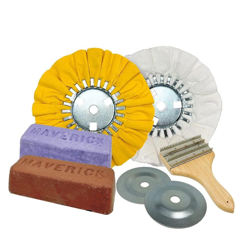 Complete Metal Polishing Kits for Aluminum, Stainless Steel, & Brass - Image 2