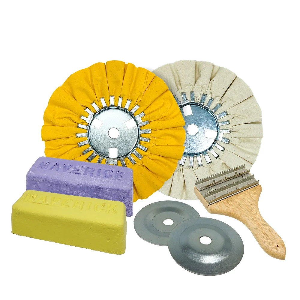 Complete Metal Polishing Kits for Aluminum, Stainless Steel, & Brass - Image 3