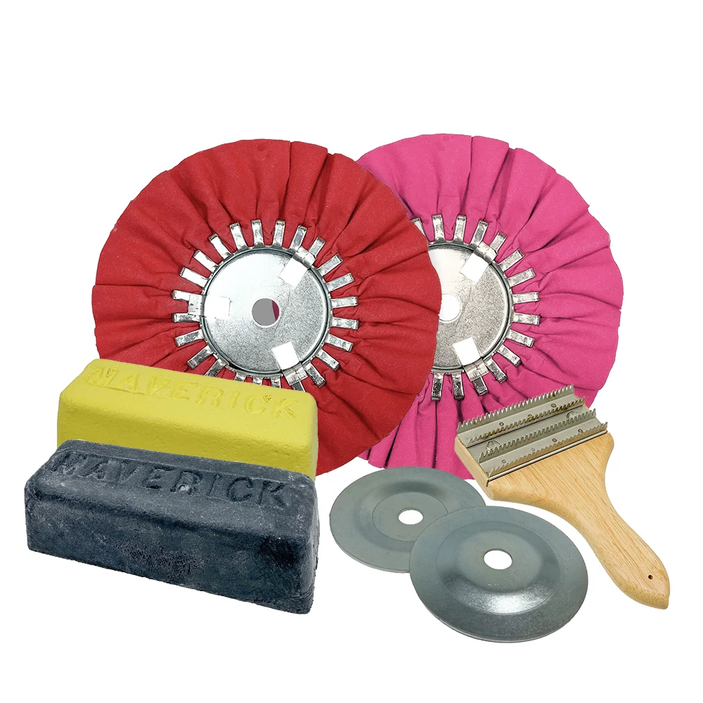 Complete Metal Polishing Kits for Aluminum, Stainless Steel, & Brass - Image 4