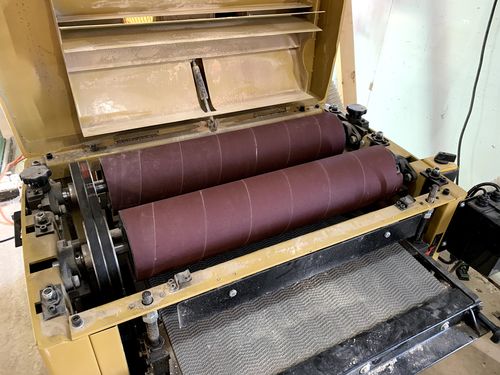 Drum Sander Roll With Hook & Loop Backing - Image 3