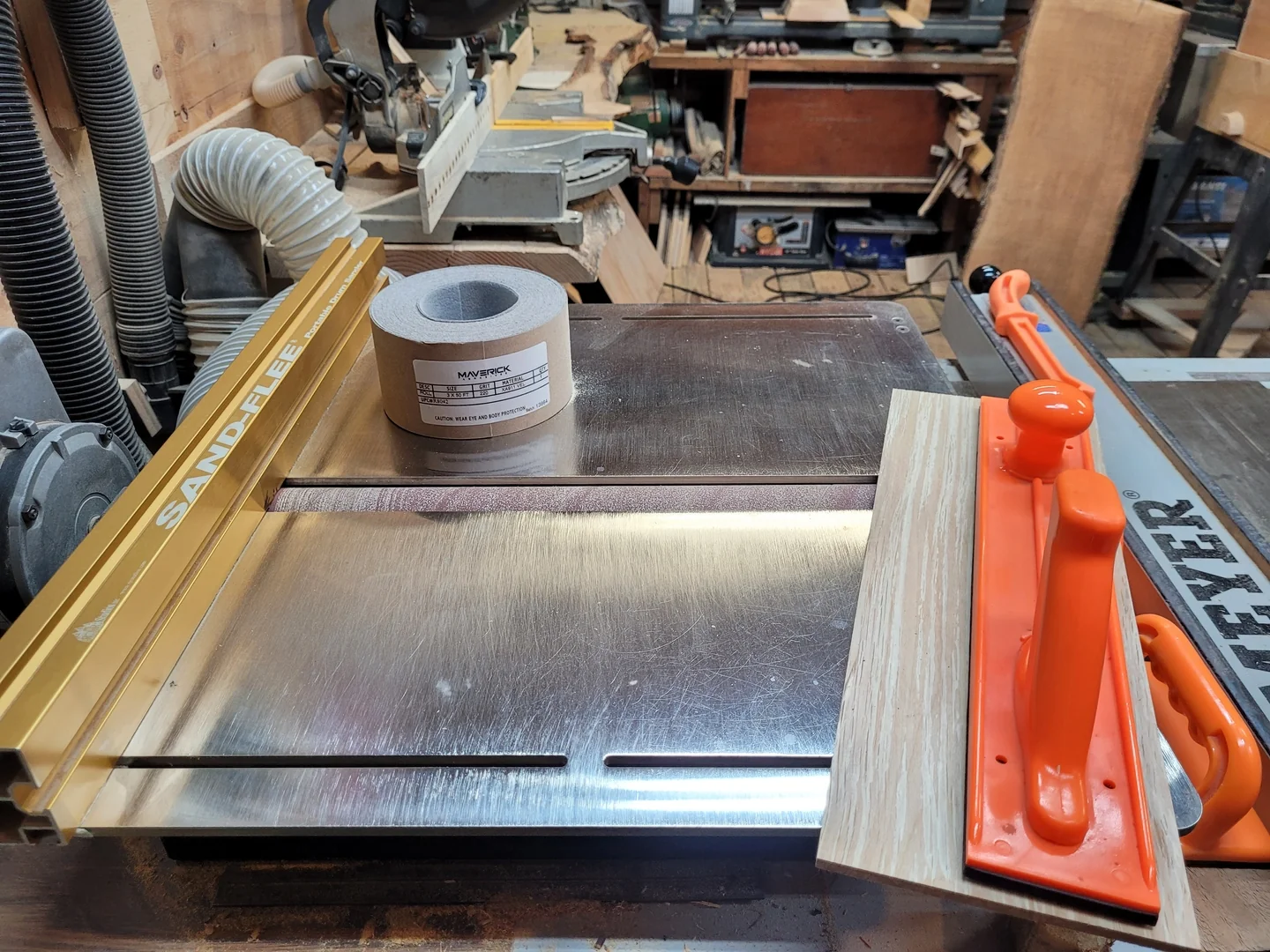 Drum Sander Roll With Hook & Loop Backing - Image 5